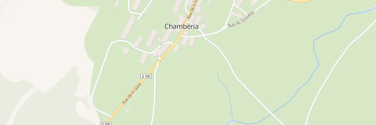 Plan du 3 Rue de la Fromagerie à Chambéria
