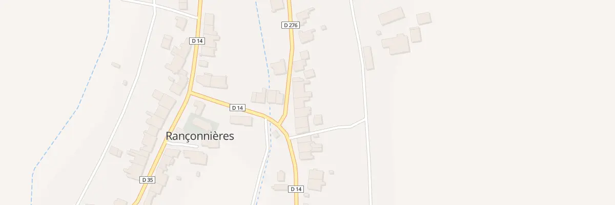Plan du 8 Rue Jean Monny à Rançonnières