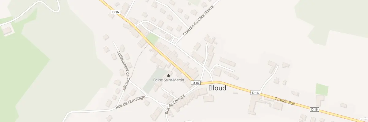 Plan du 20 Gr Grande Rue à Illoud