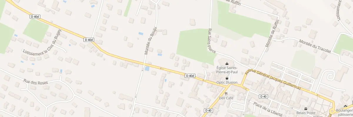 Plan du 24 Rue de la Chapelle aux Avenières Veyrins-Thuellin