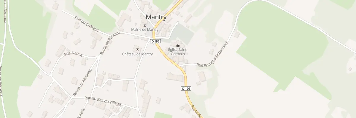 Plan du 113 Rte de Mauffans à Mantry