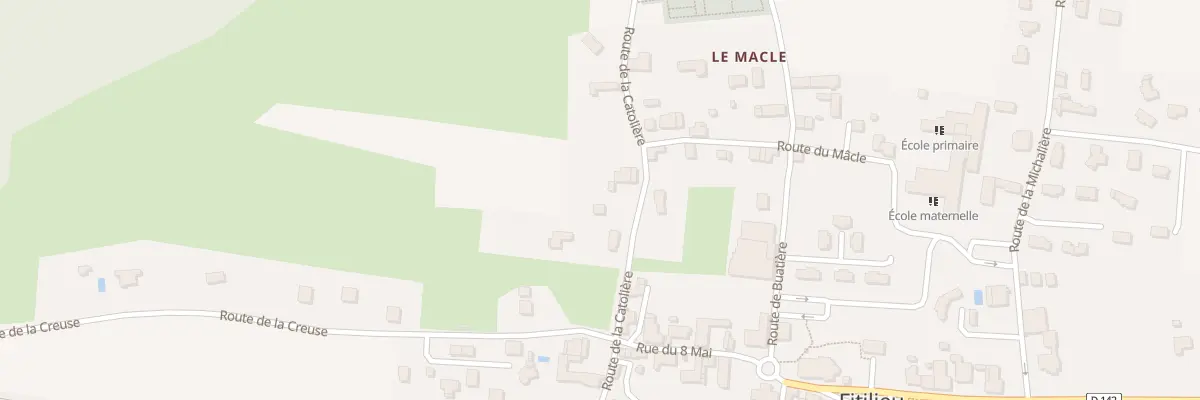 Plan du 121 Rte de la Catolière aux Abrets en Dauphiné