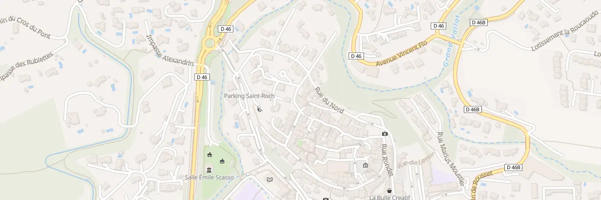 Plan du 14 Rue de la Paix à Fuveau