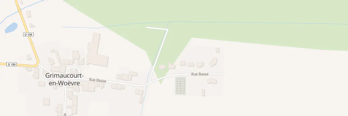Plan du 19 Rue Basse à Grimaucourt-en-Woëvre