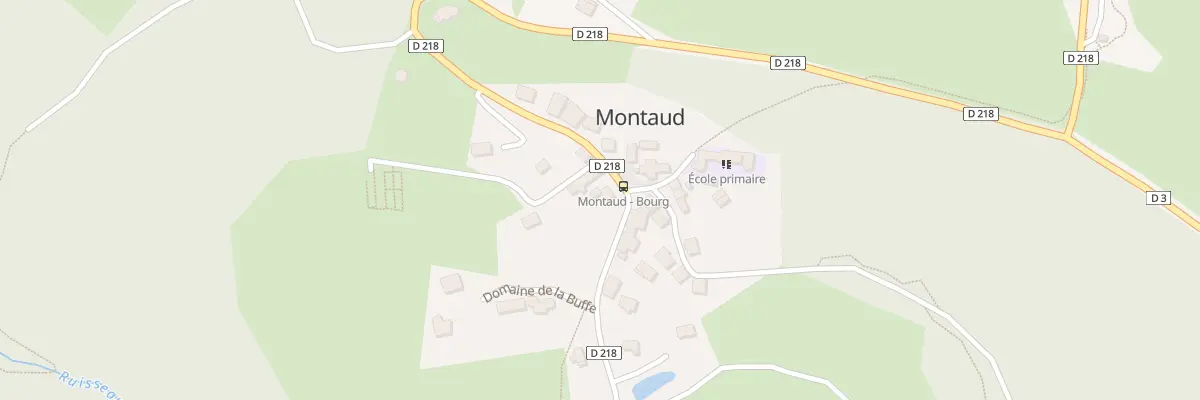 Plan du 16 Pl du Village à Montaud