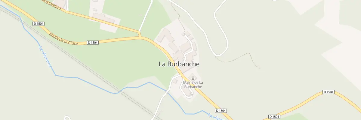 Plan du 3 Pl de la Fontaine à La Burbanche