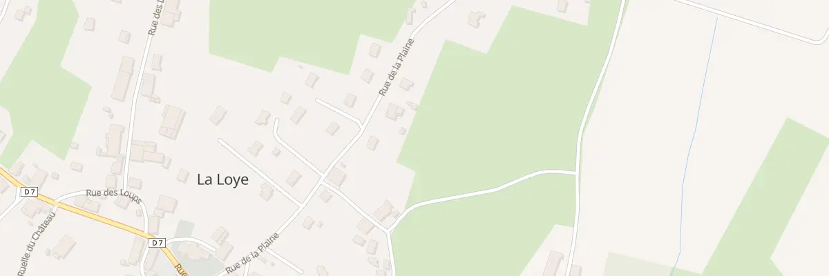 Plan du 3 Rue de la Goulotte à La Loye