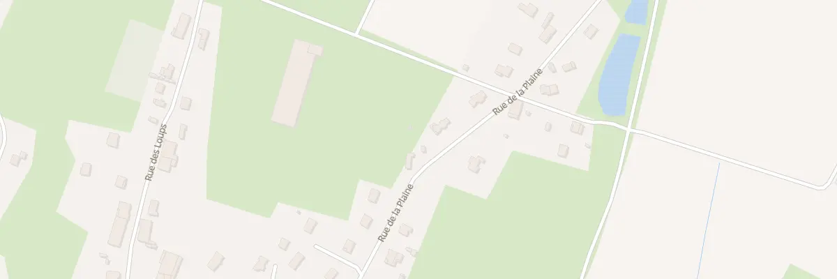 Plan du 18 Rue de la Plaine à La Loye