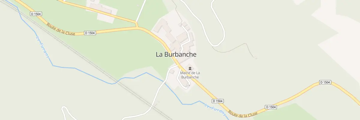 Plan du 5050 Le Genand à La Burbanche