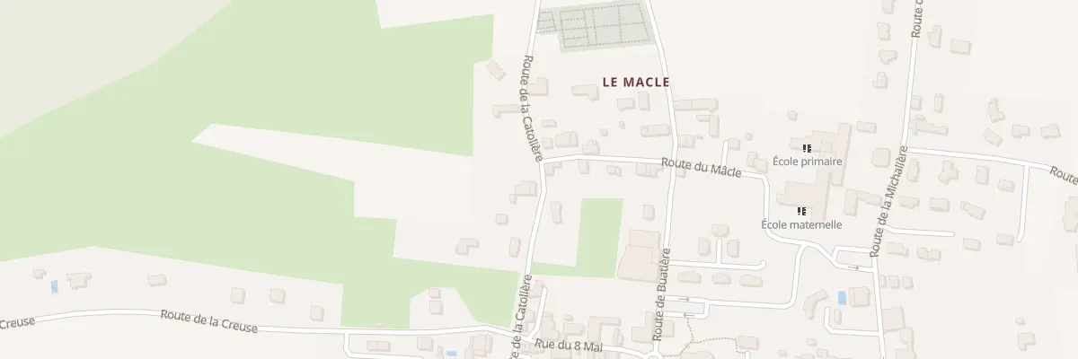 Plan du 151 Rte de la Catolière aux Abrets en Dauphiné