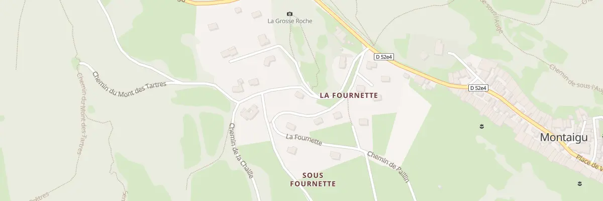 Plan du 135 Che du Solitaire à Montaigu