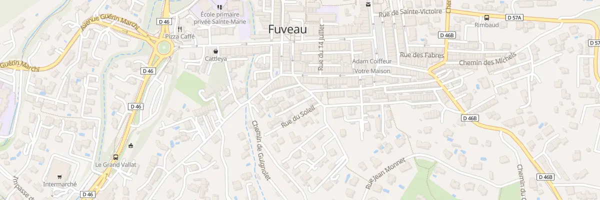 Plan du 40 Rue du Soleil à Fuveau