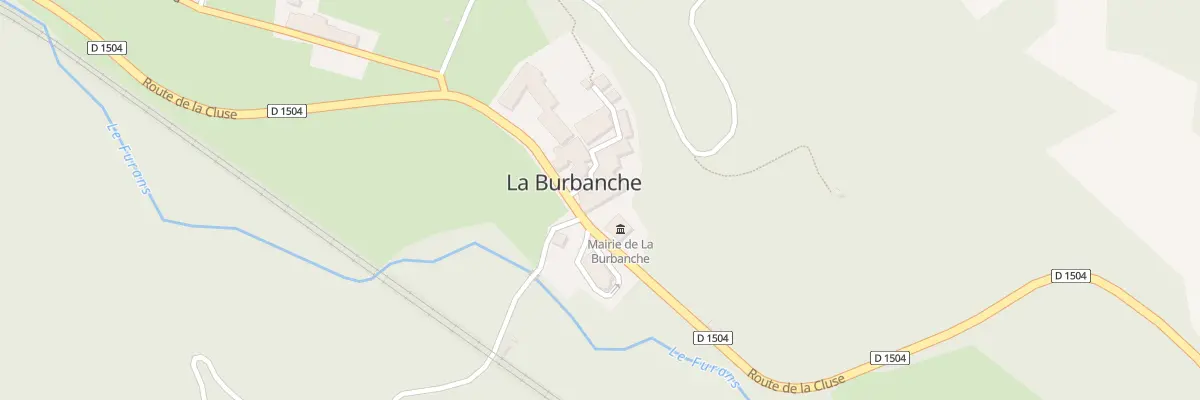 Plan du 1 Rue du Genand à La Burbanche