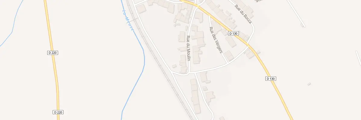 Plan du 20 Rue du Moulin à Levécourt