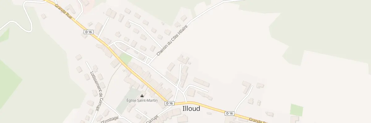 Plan du 3 Cour du Chateau à Illoud