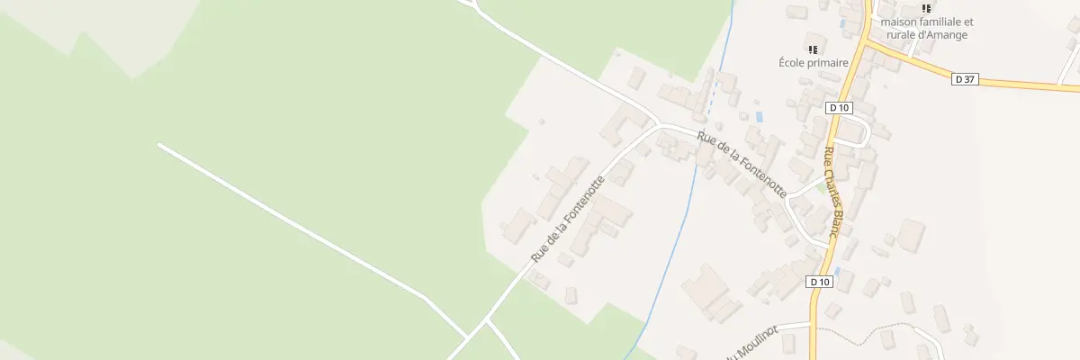 Plan du 20 Rue de la Fontenotte à Amange