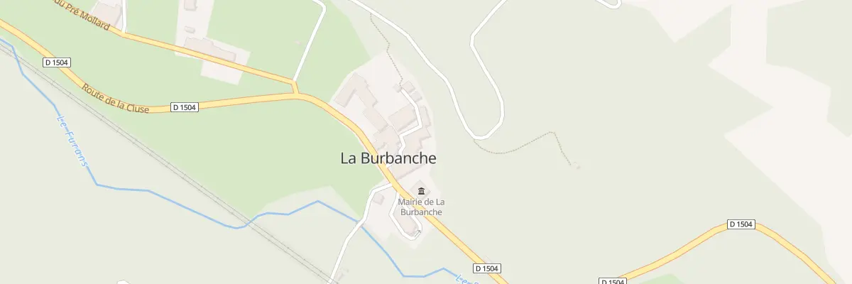 Plan du 11 Rue du Genand à La Burbanche
