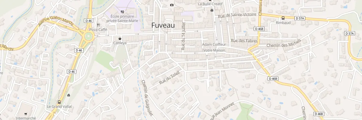 Plan du 30 Rue du Midi à Fuveau