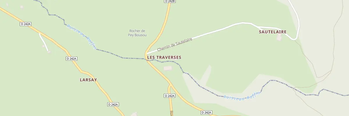 Plan du 5069 Les Traverses à Saint-Andéol