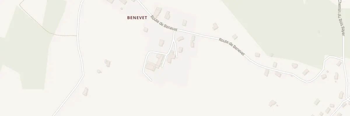 Plan du 567 Rte de Benevet à Villages du Lac de Paladru