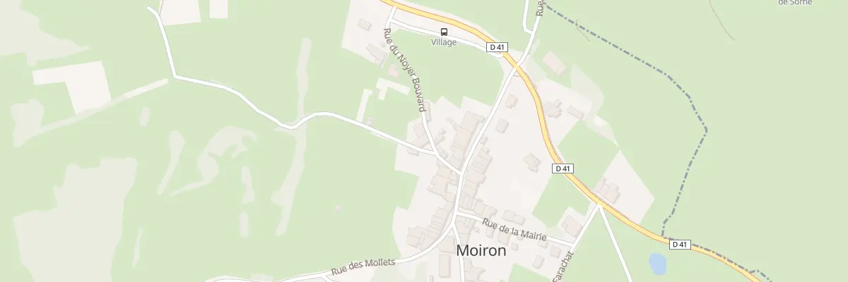 Plan du 3 Rue du Noyer Bouvard à Moiron