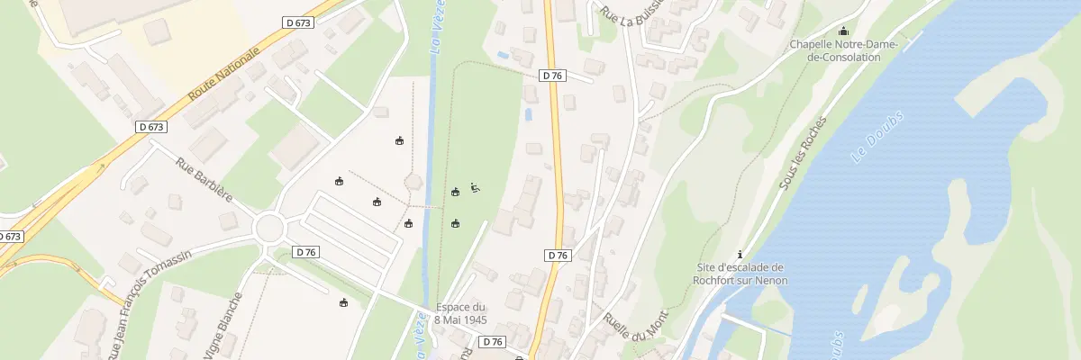 Plan du 30 Rue de la Petite Croix à Rochefort-sur-Nenon