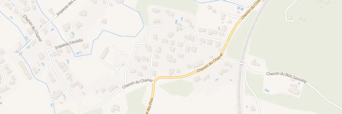 Plan du 206 Che du Charrel à Aubagne
