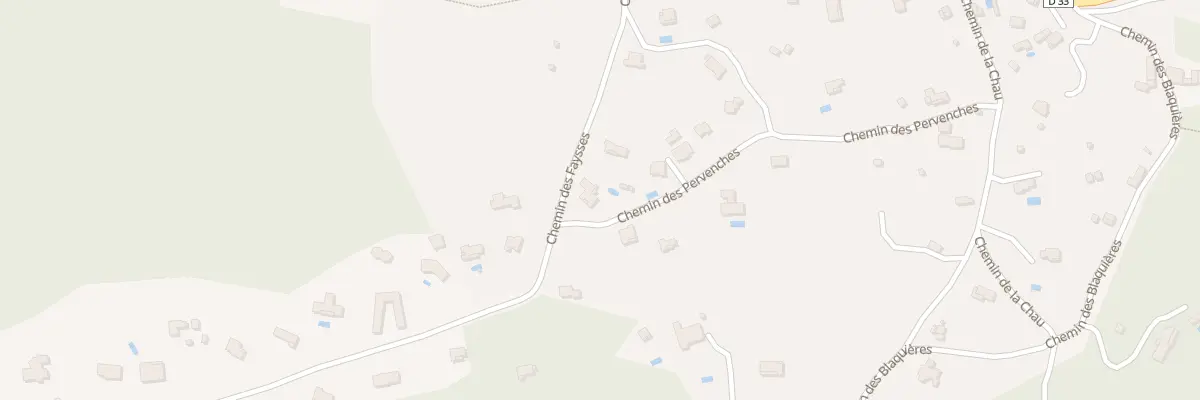 Plan du 5282 Les Blaquieres à Viens