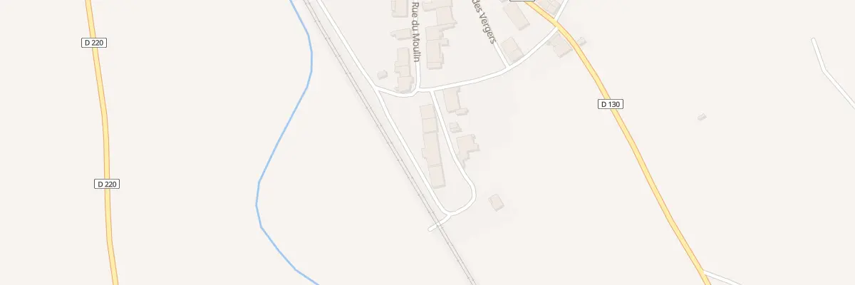 Plan du 6 Rue du Clos Saint Jean à Levécourt