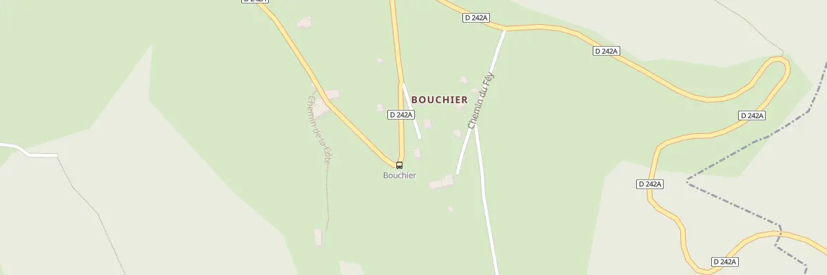 Plan du 42 Che de la Grange à Saint-Andéol