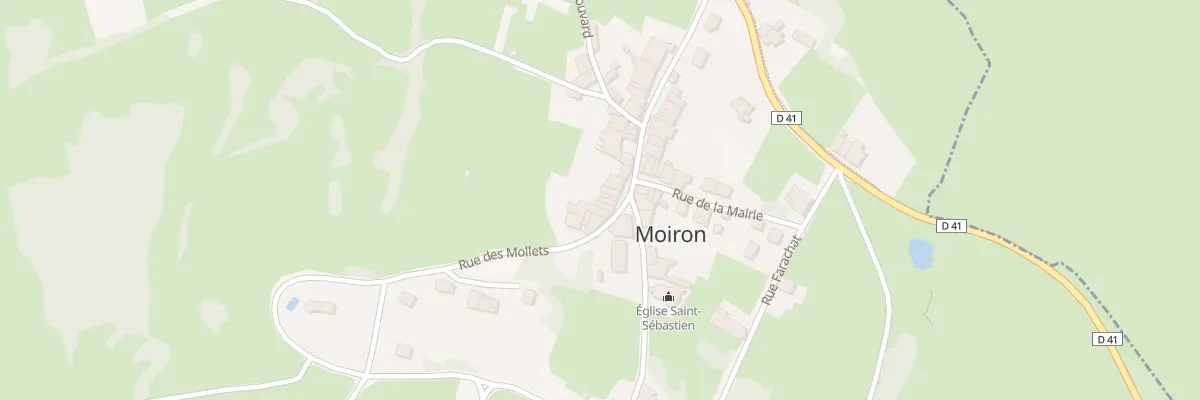 Plan du 2 Rue des Mollets à Moiron