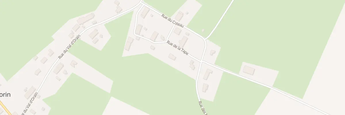 Plan du 8 Rue de la Tape à Biefmorin
