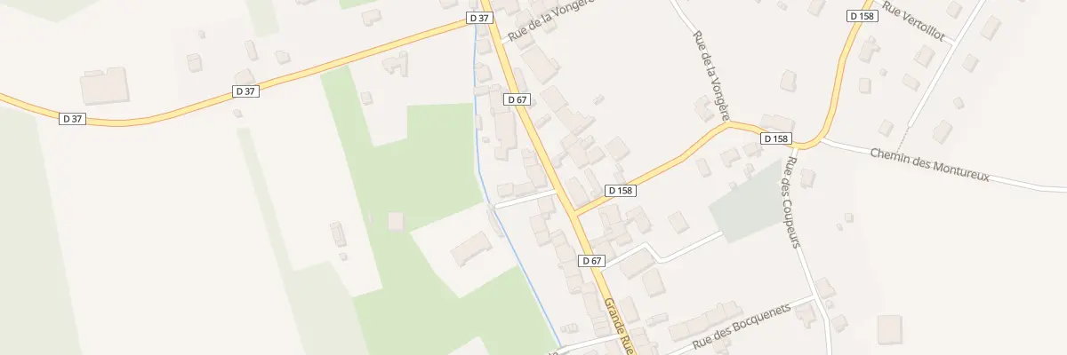 Plan du 57 Gr Grande Rue à Oyrières