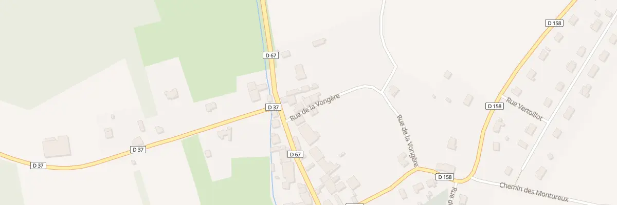 Plan du 3 Rue de la Vongère à Oyrières