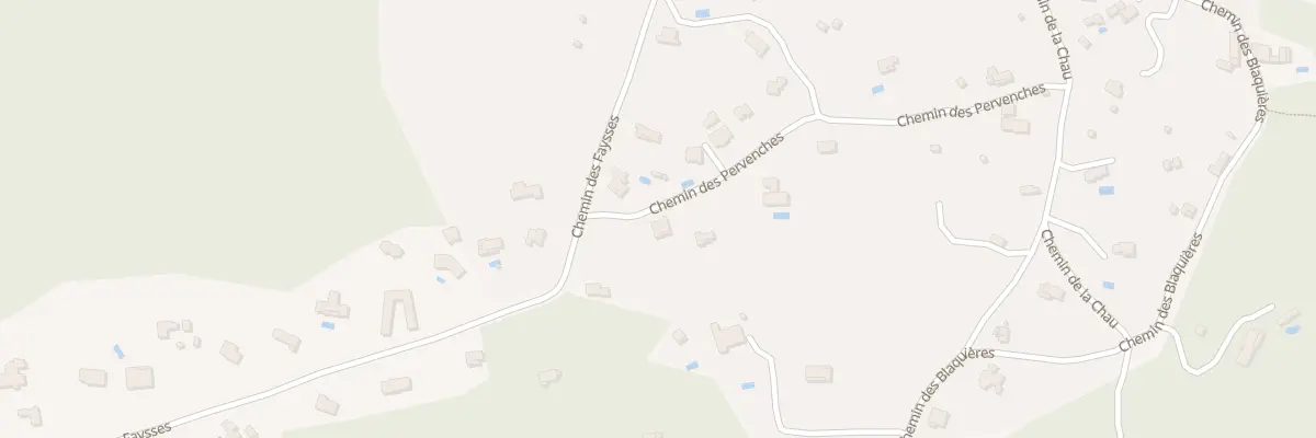 Plan du 5410 Les Blaquieres à Viens
