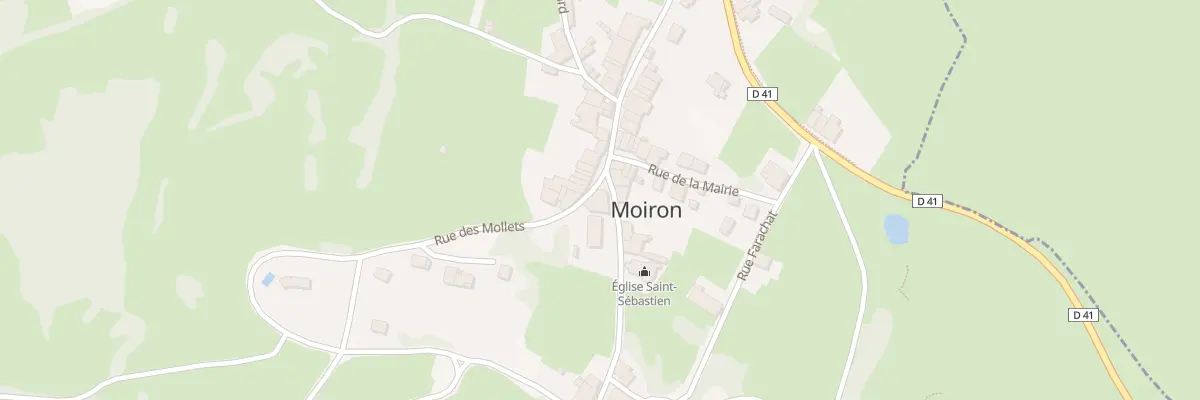 Plan du 26 Rue de l’Eglise à Moiron