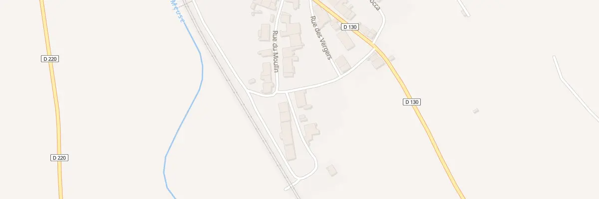 Plan du 1 Rue du Clos Saint Jean à Levécourt