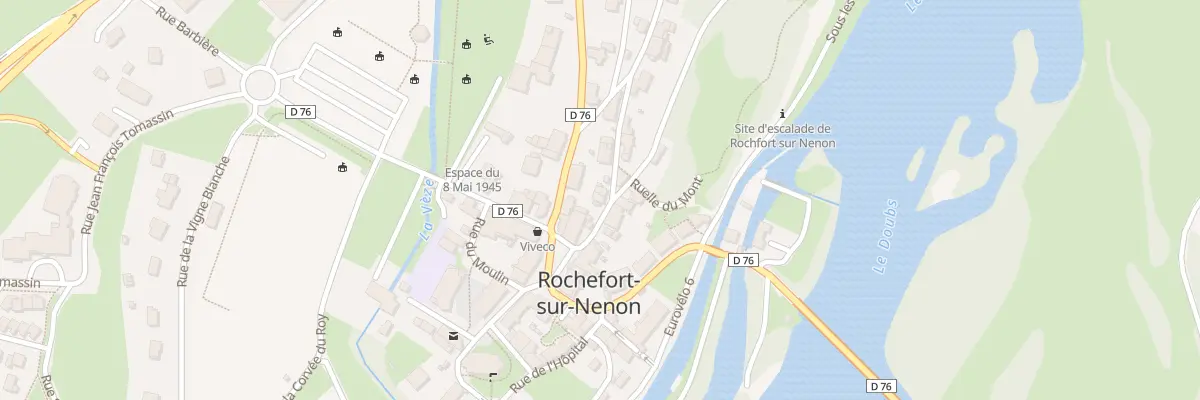 Plan du 6 Rue du Château à Rochefort-sur-Nenon