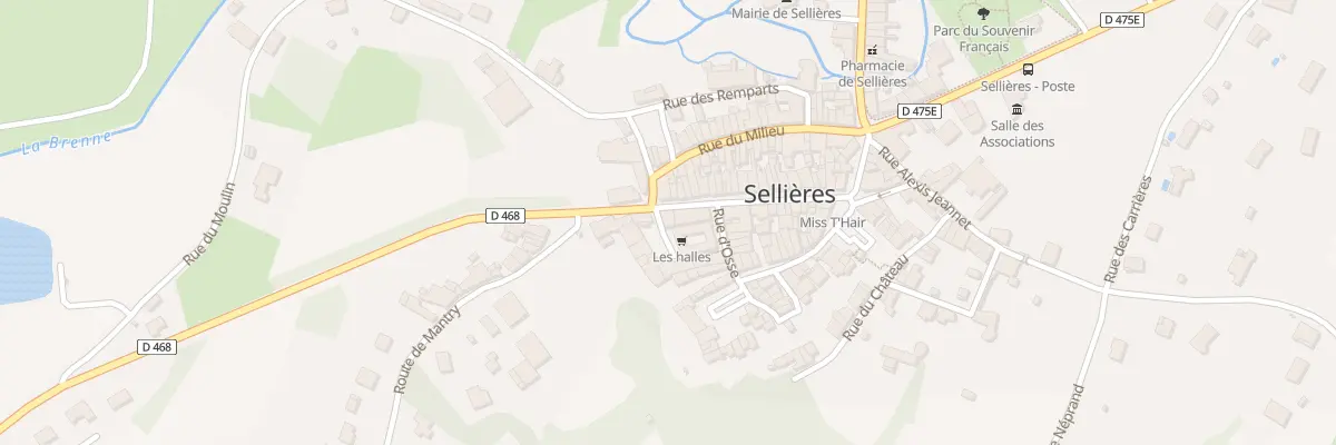 Plan du 17 Grande Rue à Sellières