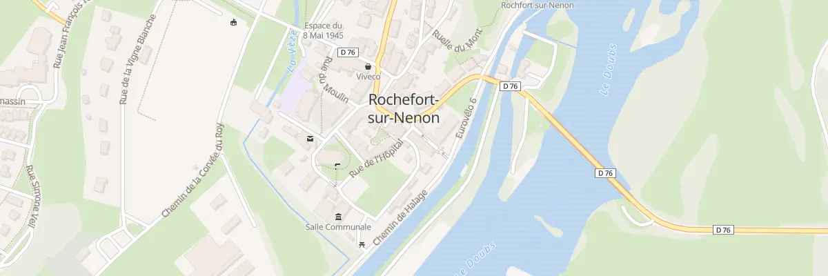Plan du 1 Rle des Romains à Rochefort-sur-Nenon