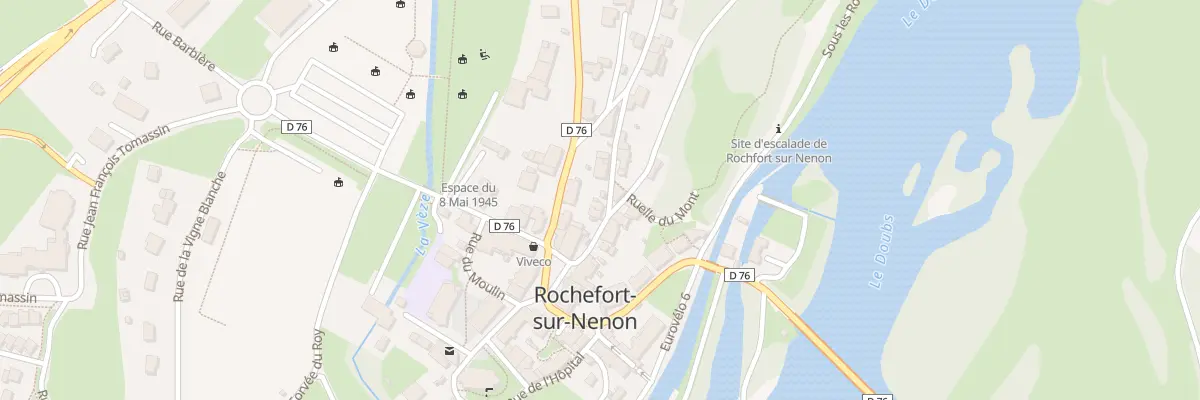 Plan du 8 Rue du Château à Rochefort-sur-Nenon