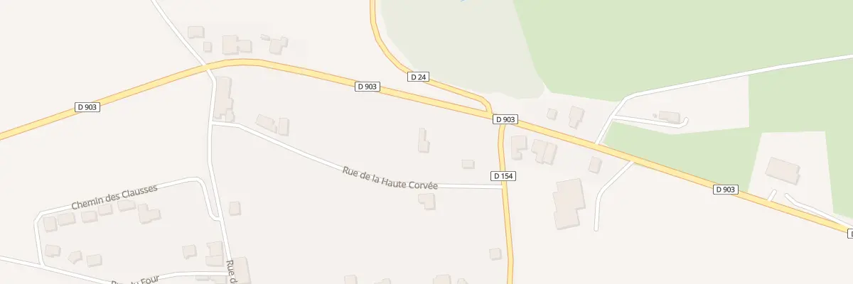 Plan du 4 Rue de la Haute Corvee à Haudiomont