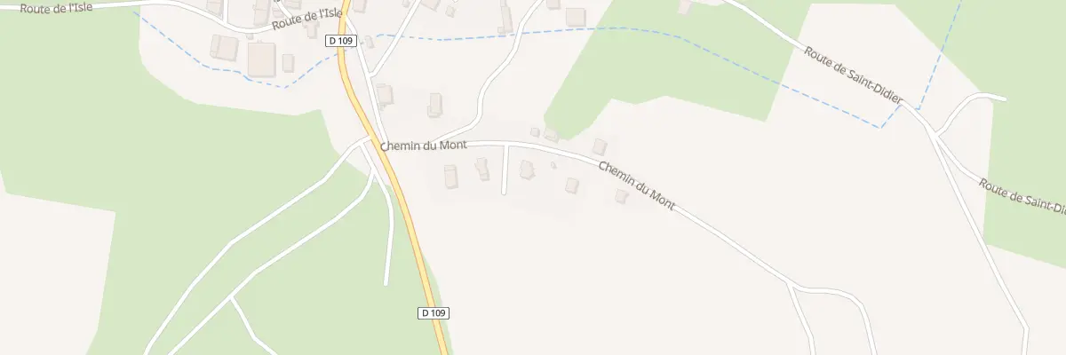 Plan du 6 Che du Mont à Saint-Hymetière-sur-Valouse