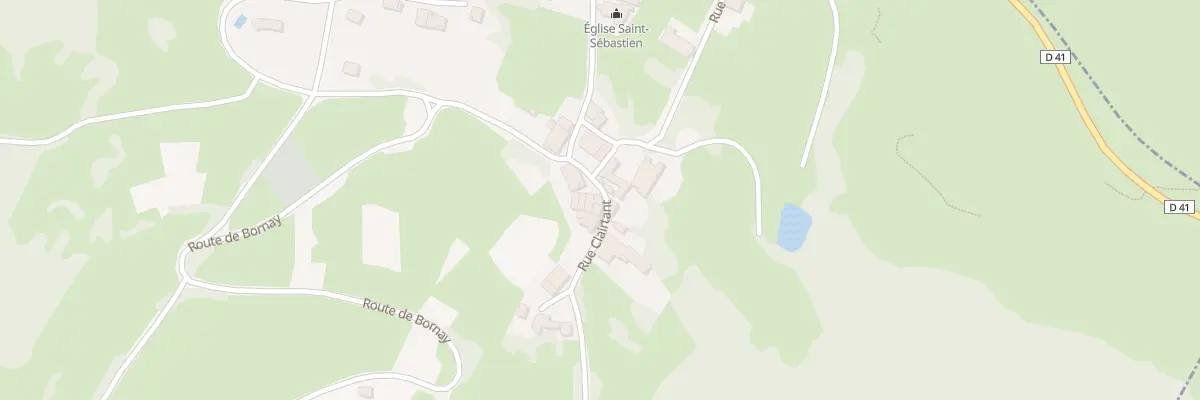 Plan du 8 Rue Clairtant à Moiron