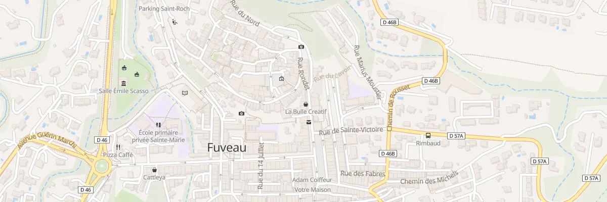 Plan du 5 Rue Rondet à Fuveau