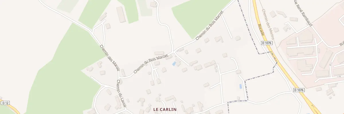 Plan du 18 Che du Bois Marzet à Saint-Cassien