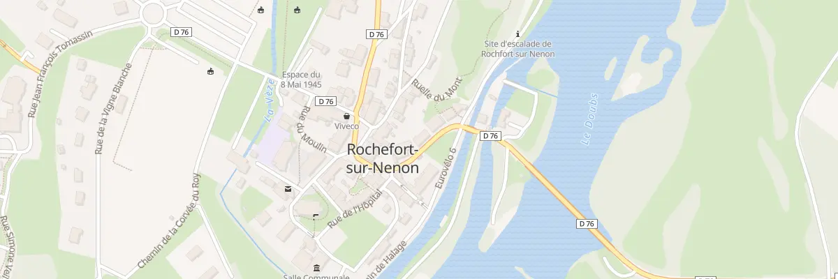 Plan du 12 Rue de l’Ecluse à Rochefort-sur-Nenon