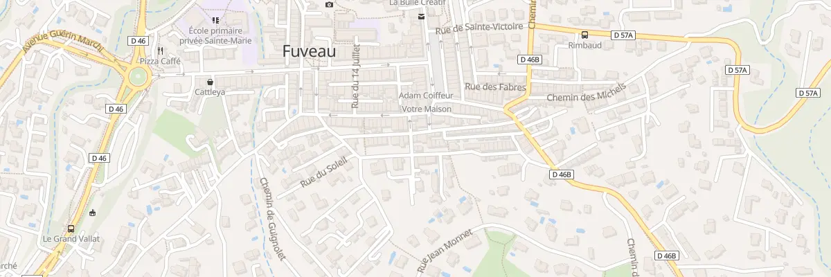 Plan du 7 Rue du Midi à Fuveau
