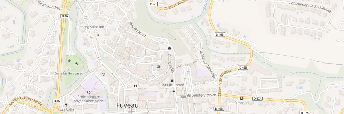 Plan du 18 Rue Rondet à Fuveau