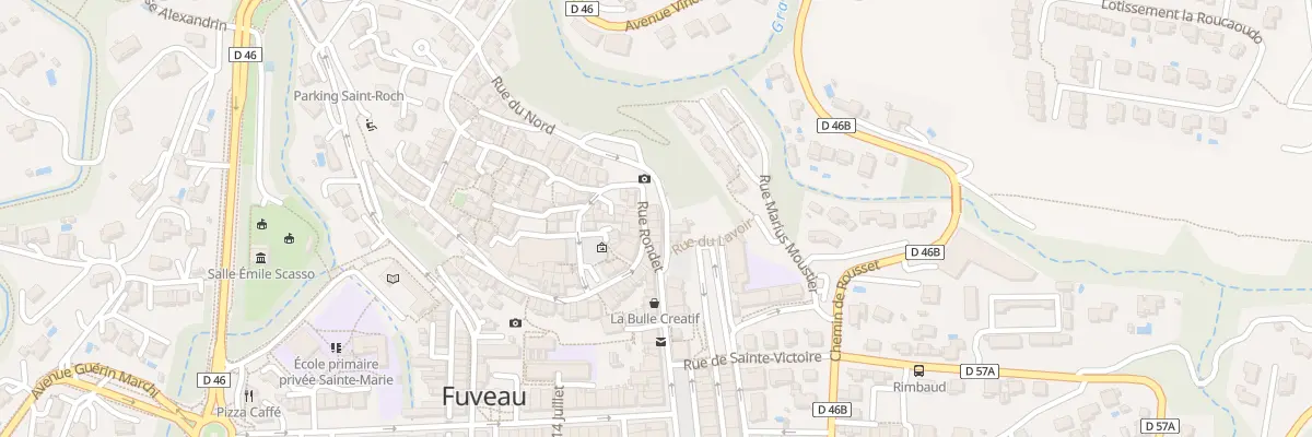 Plan du 16 Rue Rondet à Fuveau
